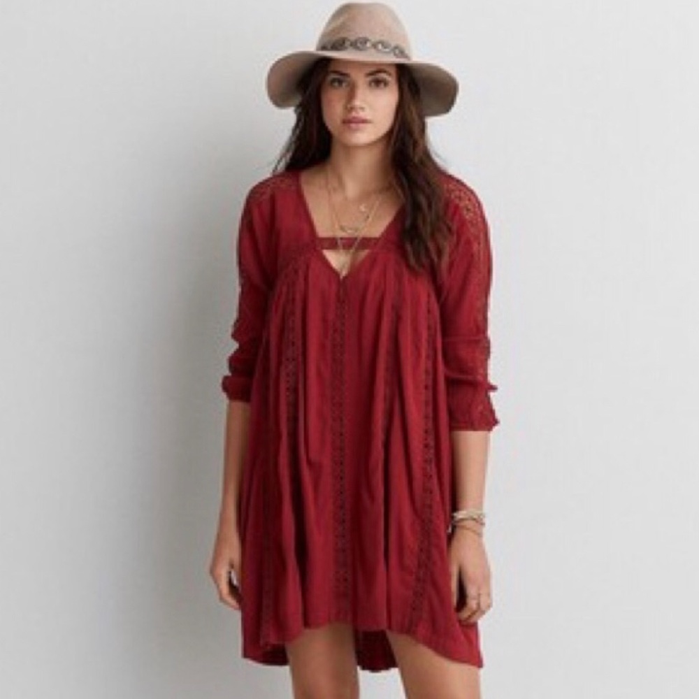 American Eagle Red Dress
